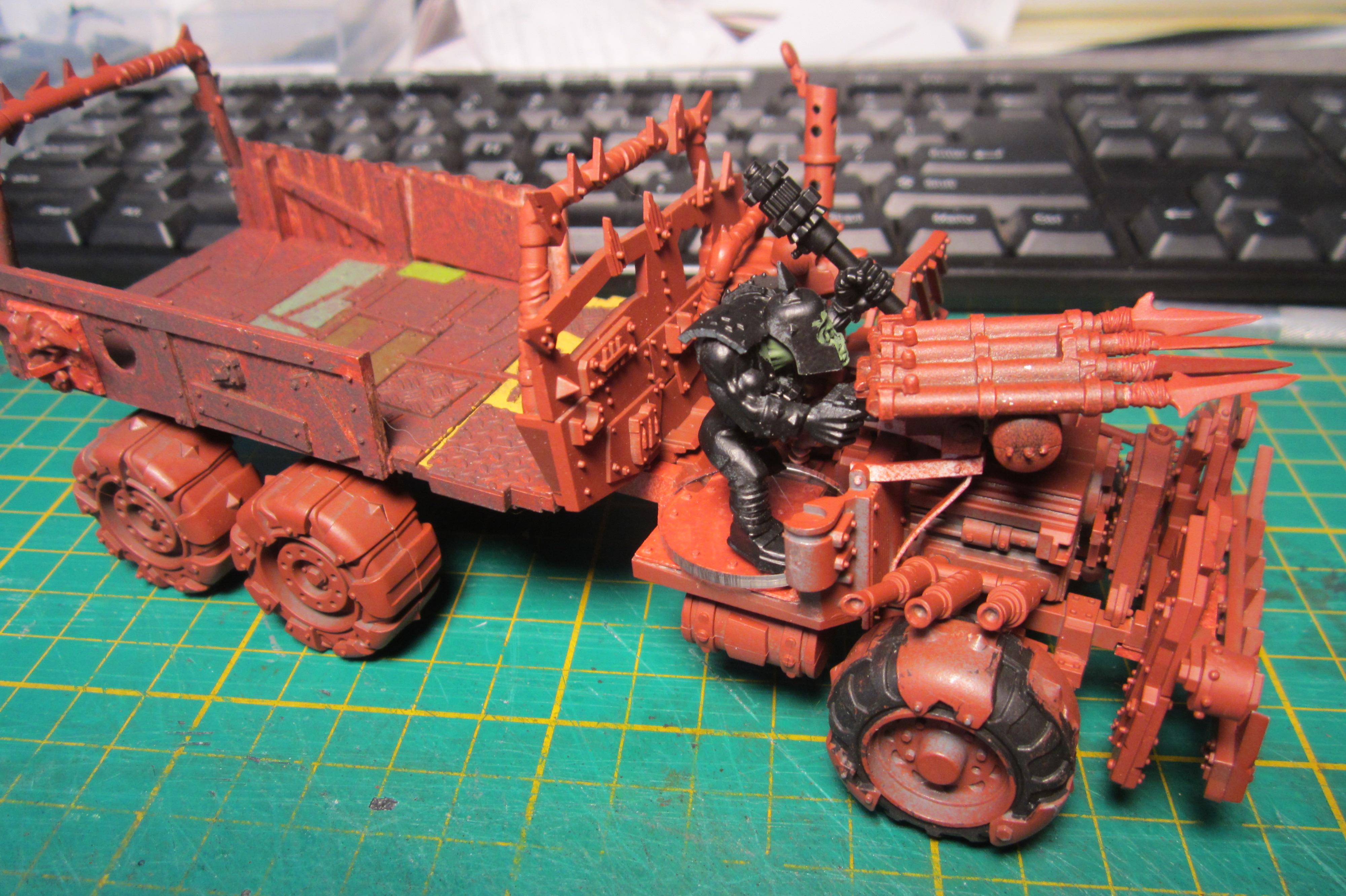 Conversion, Gorkamorka, Ork Trukk, Orks, Trukk, Warhammer 40,000 ...